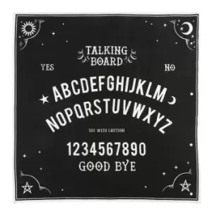 Something Different Spirit Board Altar Cloth (One Size) (Black/White)