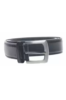 D555 Lewis Square Buckle Plain Belt