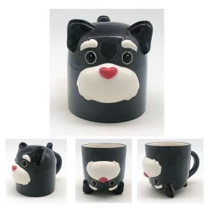 Dog Squad Upside Down Ceramic Mug