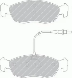 Ferodo FDB876 Brake Pad Set Front Axle Premier Car