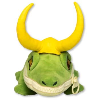 Quantum Mechanix Loki Zippermouth Plush - Alligator Loki