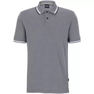 Boss Parlay Pique Polo Shirt - Blue