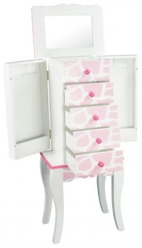 Teamson Kids Fashion Prints Jewellery Armoire Giraffe.