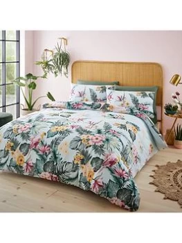 Catherine Lansfield Catherine Lansfield Tropical Floral Duvet Set - Db