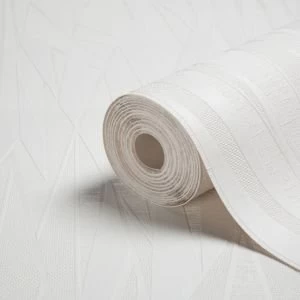 Colours White Bark Paintable Wallpaper