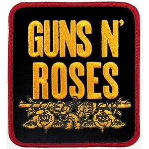 Guns N' Roses - Stacked Black Standard Patch