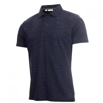 Calvin Klein Golf Golf Aztec Polo Shirt Mens - Navy