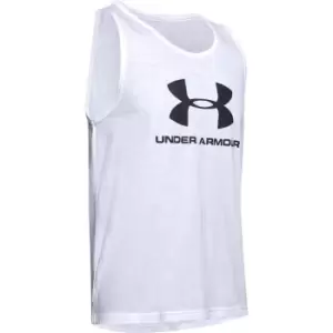 Under Armour Sport Style Tank Top Mens - White