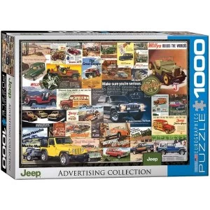 Jeep Advertising Collection Eurographics 1000 Piece Jigsaw Puzzle