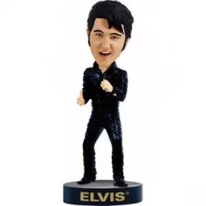 Elvis Black Leather Special Bobblehead