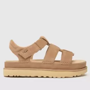 UGG Natural Goldenstar Strap Sandals