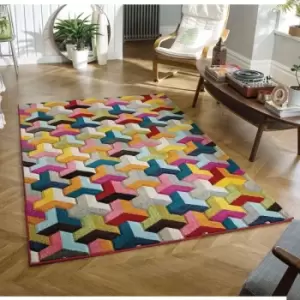 Oriental Weavers Piccadilly 531 X Rug - 60x230cm, Geometric - Multi