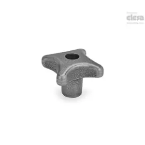 ELESA Star knob-DIN 6335-GG-63-M12-D