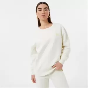 Jack Wills Wave Crew Sweater - White