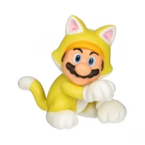 Limited Articulation Cat Mario (Nintendo) 2.5" Figure