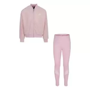 Nike Air Velvet Tracksuit Infant Girls - Pink