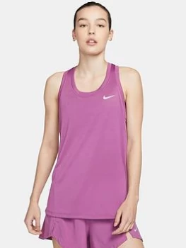 Nike Dri-Fit Raceback Tank - Light Purple