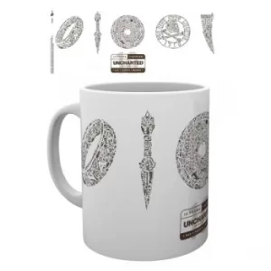 Uncharted 10 Years Logo Mug