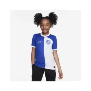 Nike Atletico Madrid Away Shirt 2023 2024 Juniors - Blue