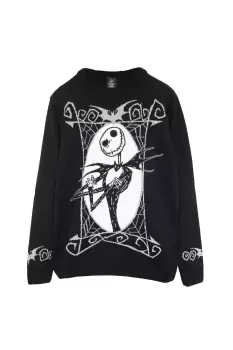 Jack Skellington Portrait Knitted Jumper