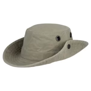 Tilley Unisex T3 Wanderer Medium Snap-up Brim Hat Khaki 58cm (7 1/4)