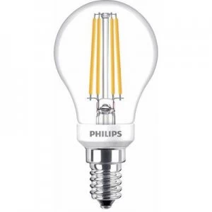 Philips LED (monochrome) EEC A+ (A++ - E) E14 Arbitrary 5 W = 40 W Warm white (Ø x L) 45mm x 85mm