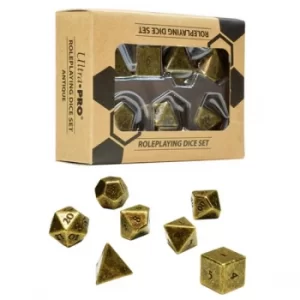 Ultra Pro Heavy Metal 7 RPG Set Dice Set