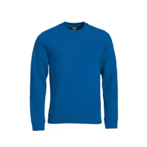 Clique Unisex Adult Classic Plain Round Neck Sweatshirt (XS) (Royal Blue)