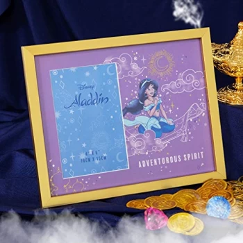 4" x 6" - Disney Aladdin Gold Photo Frame