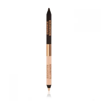 Charlotte Tilbury Super Nudes Eye Liner Duo - NUDE/BROWN