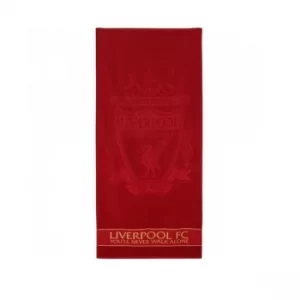 Liverpool FC Embossed Jacquard Towel