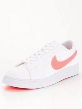 Nike Blazer Low Junior Trainers - White, Size 4