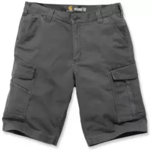 Carhartt Rugged Flex Rigby Cargo Shorts, black, Size 42, black, Size 42