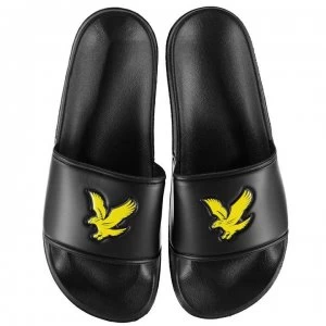 Lyle and Scott Eagle Sliders - True Black 572