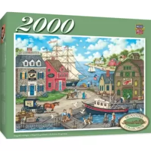 Masterpieces Puzzle Signature Collection Seagulls Delight 2000 Piece Jigsaw Puzzle