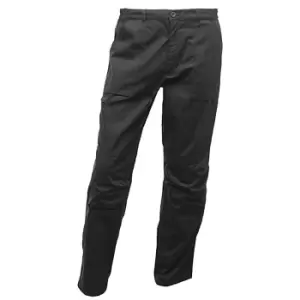 Regatta Mens Workwear Action Trouser (Water Repellent) (42 Long) (Black)