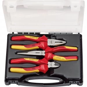 Draper Expert 3 Piece Ergo Plus VDE Insulated Slimline Plier Set