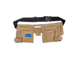 Silverline 395015 Double Pouch Tool Belt 11 Pocket