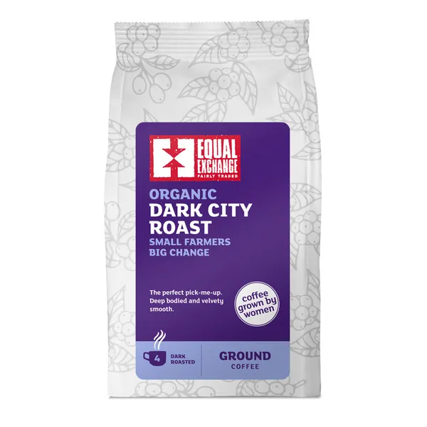 Equal Exchange Organic Dark City Roast Ground Coffee 227g