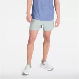 New Balance Impact 5" Mens Running Short - Grey