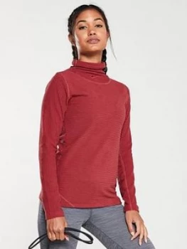 Nike Training Pro Velour Top - Cedar