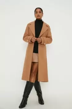 Longline Belted Coat