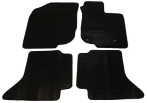 Rubber Car Mat Toyota Hi Lux 2011 Onwards Pattern 2507 POLCO EQUIP IT TY39RM