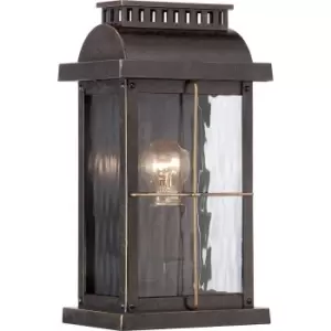 Outdoor IP44 Wall Light Imperial Bronze LED E27 60W d02190