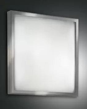 Osaka LED Panels Satin Nickel Glass