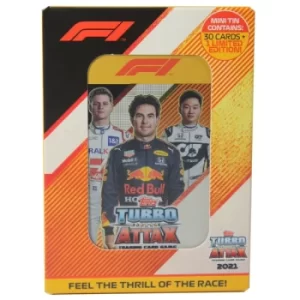 Topps F1 Turbo Attax 2021 Mini Collector Tin