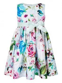 Monsoon Baby Girls S.E.W. Heidi Floral Print Dress - Multi