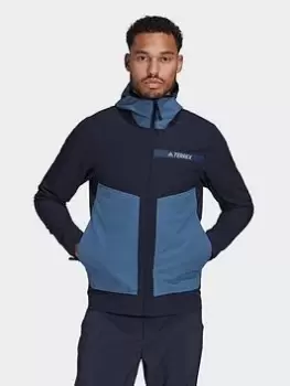 adidas Mt Softshell Jkt - Navy/Grey, Navy/Grey, Size XS, Men