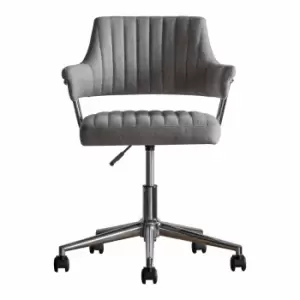 Crossland Grove Bermondsey Swivel Chair Grey