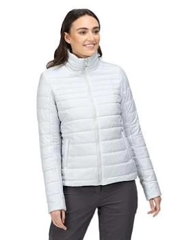 Regatta Freezeway Iii Quilted Jacket - Light Grey, Light Grey Marl, Size 10, Women